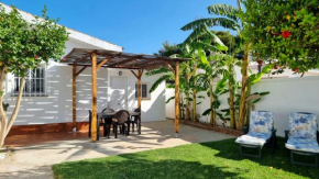 Apartamento privado con jardin, piscina elevada y bbq